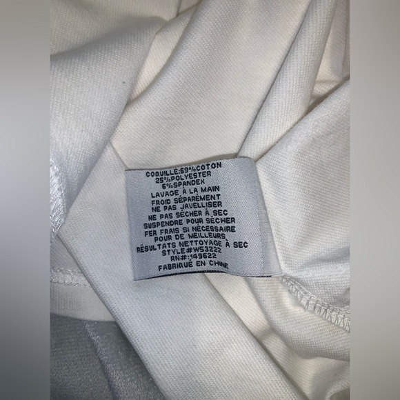 Walter Baker skippy white Puff Sleeve short sleeve tshirt basic size medium - Picture 7 of 7